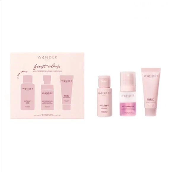 Wander Beauty First Class MINI Skincare Kit - 3 piece - Picture 2 of 4